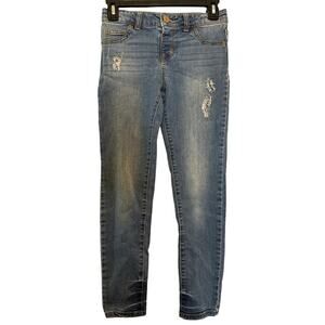 Cat & Jack Jeggings Distressed Girls Size 12